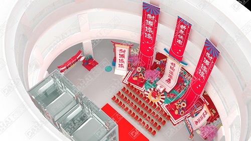 沂水寶麗·財富廣場2021春節(jié)美陳
